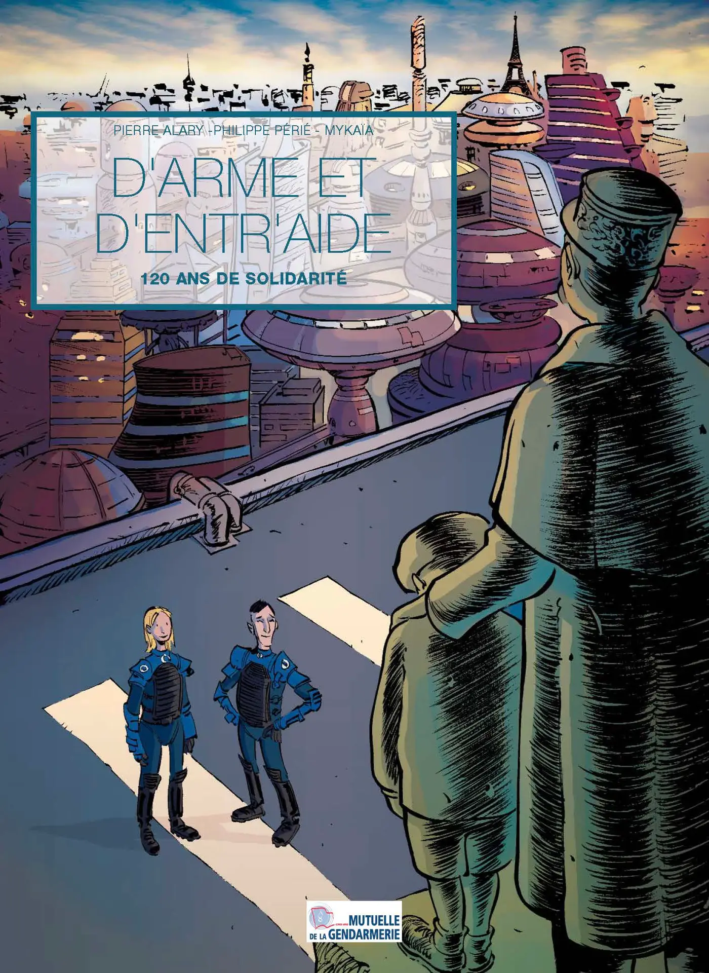 Image album BD anniversaire 120 ans de la Mutuelle de la Gendarmerie