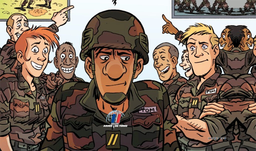 Sergent TIM, la BD de Terremag, le magazine de l'Armée de Terre